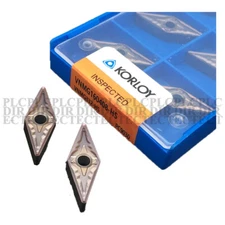 10PCS/NEW Korloy VNMG160408-HS PC9030 VNMG332-HS Carbide Inserts