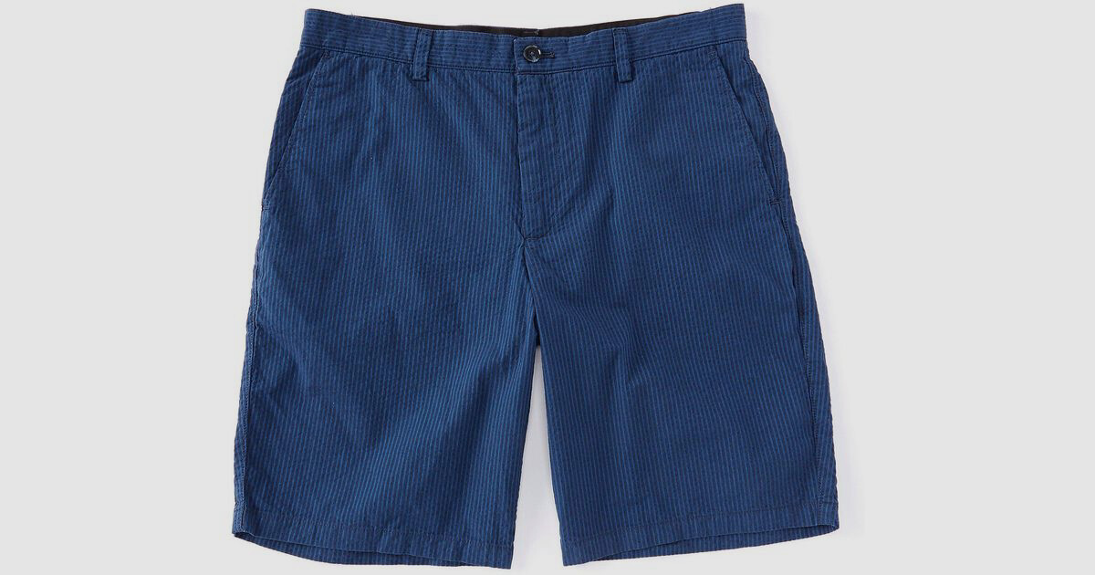 ❁KOOCHAN❁ Self Edge x Hermanos Koumori - Garment Dyed Shorts - Brown