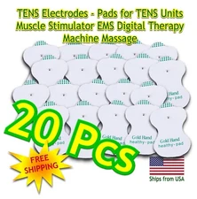 TENS Electrodes - Pads for TENS Units Muscle Stimulator EMS Digital Therapy
