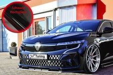 CUP Spoilerlippe für Renault Megane E-Tech Frontspoiler Spoilerschwert Elektro