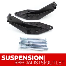 Dual Front Shock Bracket Mount Kit RMA For 1999-2004 Ford F250 F350 4X4