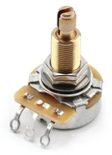 1x TAOT Custom CTS 525K Pot 3/4” Long Split Shaft Audio Taper 10% Tolerance