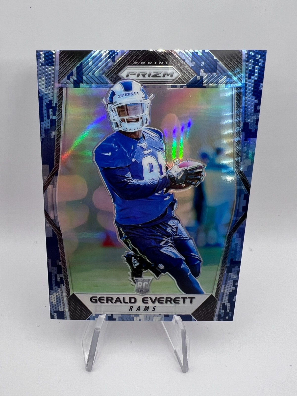 Gerald Everett - 2017 Panini Prizm Rookie #241 Camo Prizm /25 Rams RC SSP