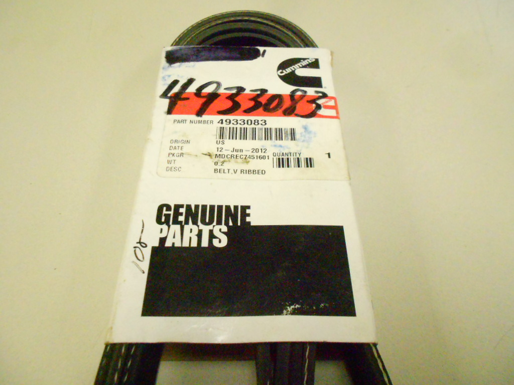 kumi♡ 4933083 CUMMINS ENGINE V-RIBBED SERPENTINE BELT | eBay