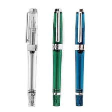 Wing Sung 3013 Paili 013 Vaccum Fountain Pen Resin EF/F Nib Ink Pen Writting PIy
