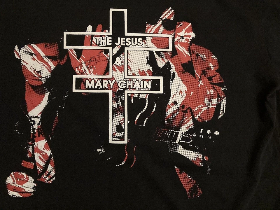 Camisa vintage Jesus and Mary Chain Bauhaus Hermanas de la Misericordia Joy Division Damned Foto 4 de 4
