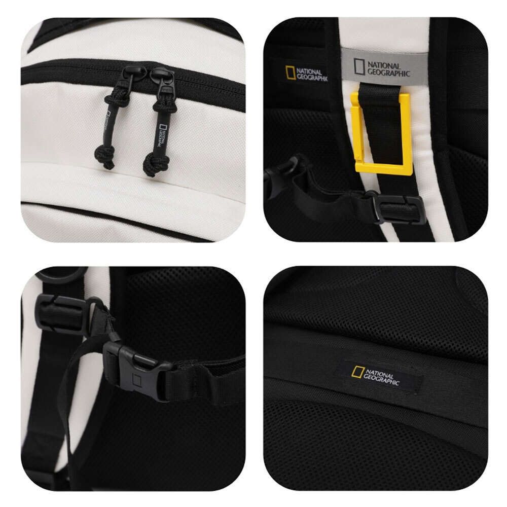 NATIONAL GEOGRAPHIC PACHI PLUS BACKPACK 28L N251ABG520 WHITE