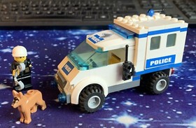 Lego City Complete 7285 Police Car Car Dog Operation Police Dog Squadron