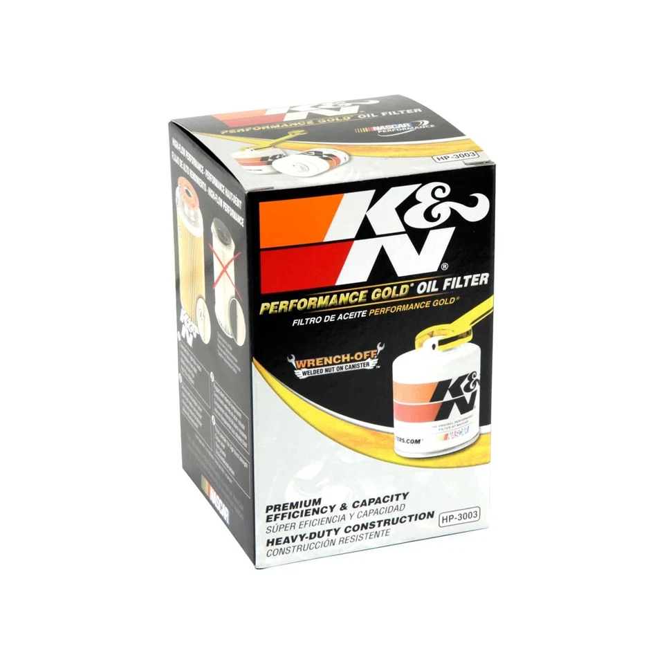 Filtro de aceite K&N para Chevy Express Silverado 2500 GMC Sierra 3500 Savana HP-3003 Foto 4 de 4