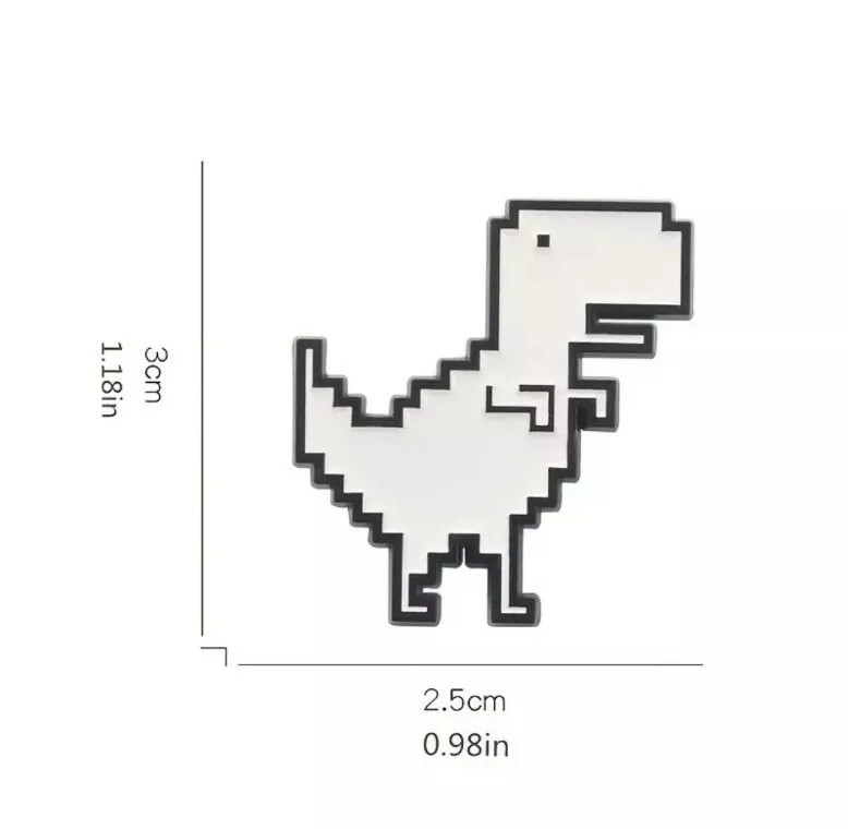 Google Offline Dinosaur Game - Trex Runner Pin for Sale by DannyAndCo