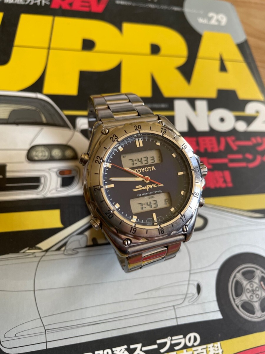 TOYOTA SUPRA WATCH RARE JZA80 MKIV RARE 2JZ-GTE TRD TOMS SOARER