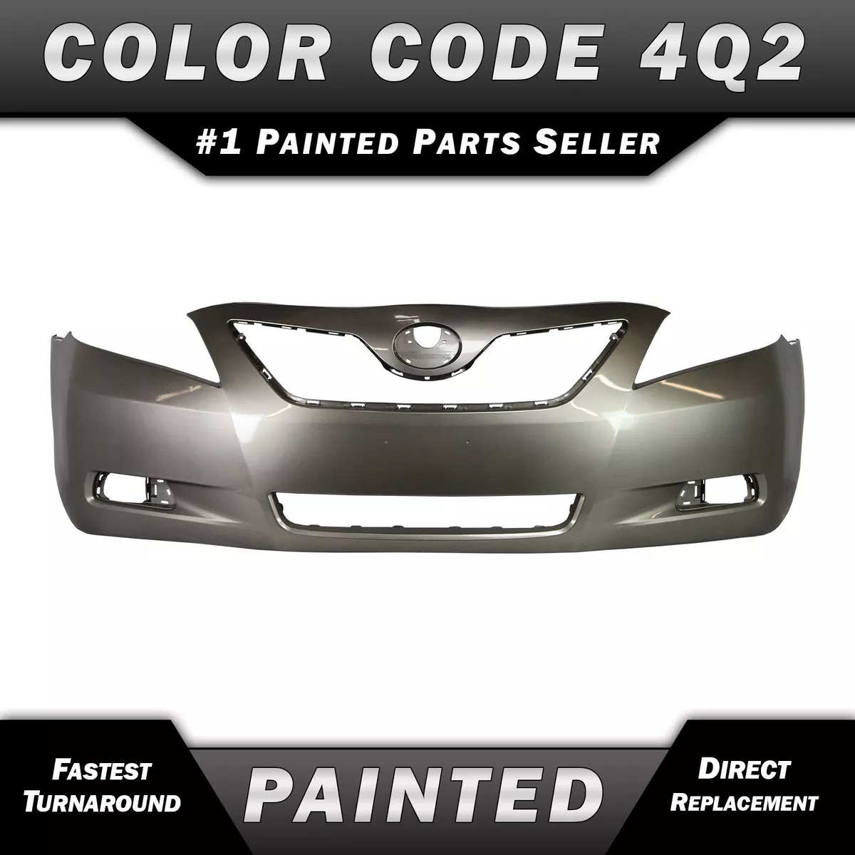 NEW Painted 4Q2 Desert Sand Front Bumper Cover for 2007 2009