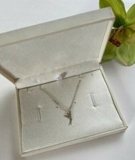 Disney Tinkerbell Sterling Silver Necklace in Box Beautiful 2007 Retail 50