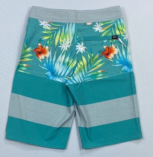 Boy's Youth Vans 19" 4 Way Stretch Era Board Shorts Swim - Picture 3 of 7