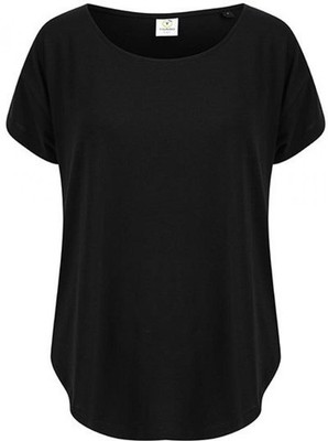 Scoop Neck Tee - Damen Oversize-T-Shirt - U-Ausschnitt | Tombo | TL527