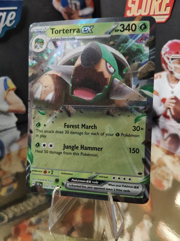Torterra ex 012/162 SV05: Temporal Forces Holo - Image 3 of 4