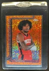 2025-26 Topps Chrome Jalen Green Variation Orange Speckle Refractor SSP #18/25