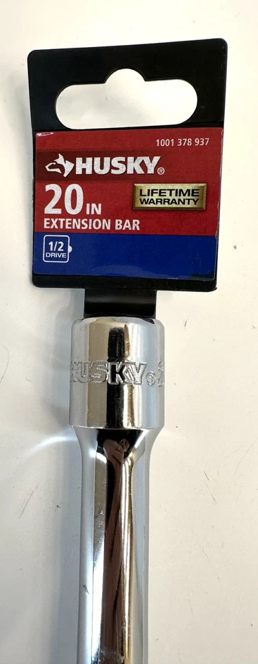 Husky 20 in Extension Bar With 1/2 in Drive Model 1001 378 937 - Image 2 of 4