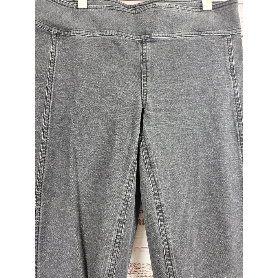 Pantalones Diane Von Furstenburg 6 para mujer tiro medio pierna ajustada negros Foto 2 de 4