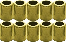 Brass Ferrule for Air and Water Hose 7327 1/4" ID/.625 ID/1.000 L/.437 P 10-Pack
