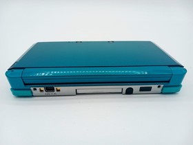 Nintendo 3DS Aqua Blue Handheld System with Box Charger &ndash; Excellent Condition