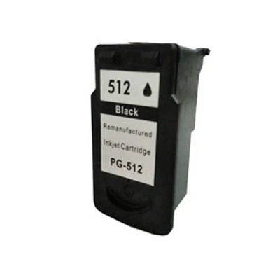 CR-PG512 REMANUFACTURED CANON PG-512 NOIR COMPATIBLE CARTOUCHE JET D'ENCRE - Photo 1/1