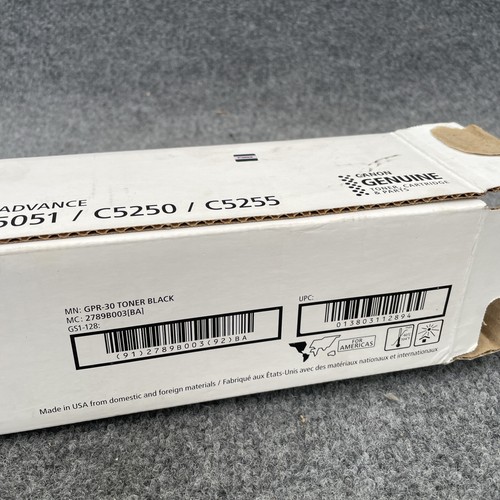 Canon GPR-30 Toner schwarz neu geöffnete Verpackung - Bild 7 von 18