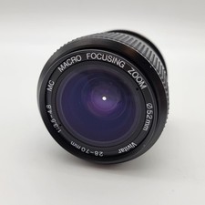 Vivitar MC Macro Focusing Zoom 52mm 28-70mm 1:3.5-4.8 PK Mount Made In Japan