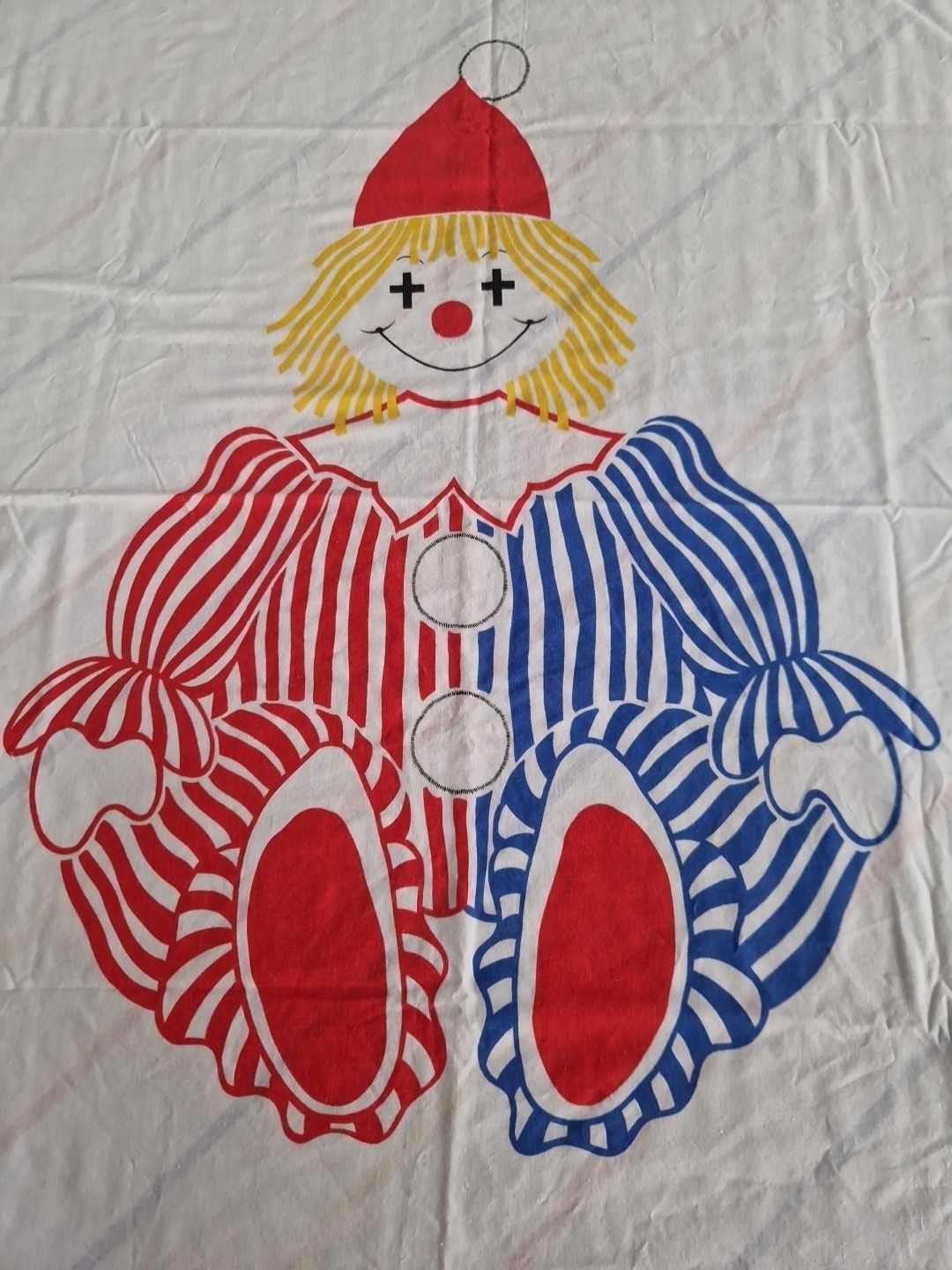 Stivali Vintage Clown Culla Trapunta Copripiumino e Federa Made UK 68-76-609 foto 4