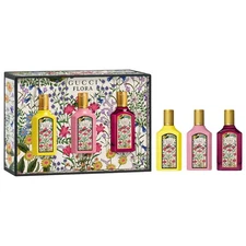 Gucci  Mini Flora Gorgeous Collection Perfume Sampler Gift Set- Original Perfume