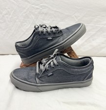 Vans Of The Wall Zapatillas de Skateboarding Zapatos para Hombres Talla 8.5 Negro - Gris