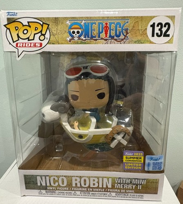 #ad #ad Funko POP One Piece: Nico Robin with Mini Merry II #132 SDCC 2025 $14.75