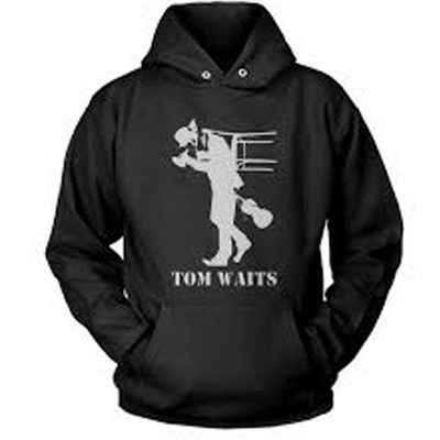 vtg Tom Waits HOODIE black All sizes S to 5XL XZ1126