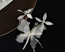 Butterfly Hair Clips Fairycore Forest Style Duckbill Hairpins Hair Accessories