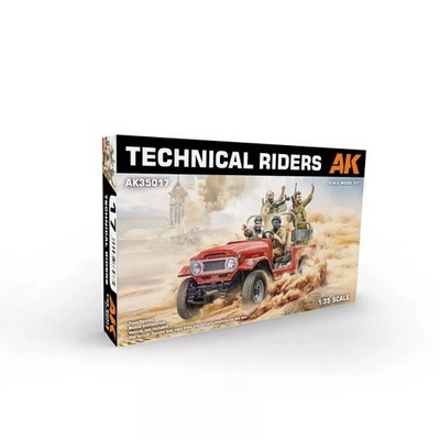 AK-Interactive AK35017 - 1:35 Technical Riders - Neu