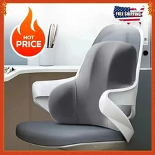 Lumbar Back Cushion Memory Foam Support Car Office Gaming Chair Postpartum Pillo