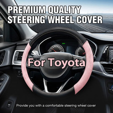 Blackpink New Nappa Leather Steering Wheel Cover For Toyota Blackpink New Nappa Leather Steering Wheel Cover For Toyota