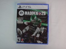 Brand New and Sealed Madden NFL 26 Sony PlayStation 5 PS5 Saquan Barkley Cover