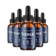  5-Pack TrimX Drops - Trim X Liquid Drops Weight Loss Support Drops Formula