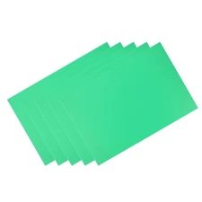 5 Pack 8" x 12" 3mm Corrugated Plastic Sheets for Offices,Lawn,Outdoor Green