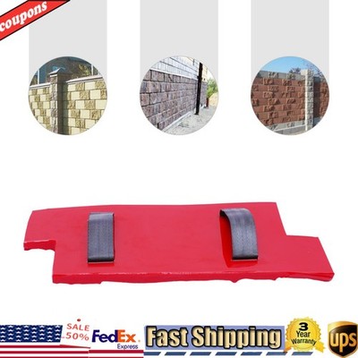 Cement Wall Mold for Concrete Cement Plaster Wall Brick Tiles Plastic Molds NEW