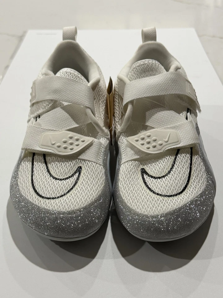 Nike SuperRep Cycle 2 NN Premium Cycling Shoes White FZ2117-100 Women Size 8 NEW - Image 3 of 4