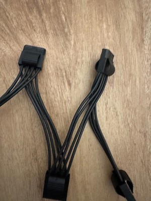 Original Asus ROG Loki Strix 6-Pin Netzteil auf 4x 4-Pin Peripherie Modular Stromkabel