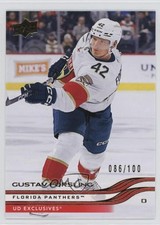2025-26 Upper Deck Series 1 Exclusives /100 Gustav Forsling #71 1s1o