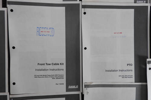 15+2001 Case IH Steiger Stx 275 325 375 410 440 Tracteur Installer Manuel Set - Photo 6 sur 16