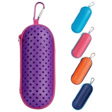 Swim Goggle Case For Swimming Goggles, Protective Cases for Goggles with Purple
