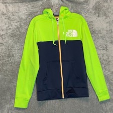 The North Face Men Surgent Half Dome Full Zip Hoodie M Lightweight Pockets