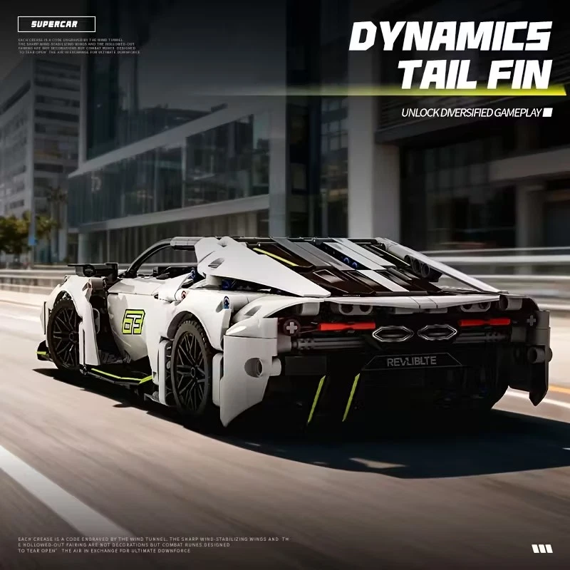 Brick Block Build Technic Car LAMBORGHINI CENTENARIO - BOXED - Image 2 of 4