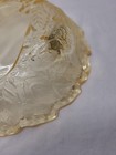 Indiana Tiara Glass Sweet Pear Yellow 3 Toed Footed Dish  6 1/4" — photo 4