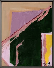 Finelli Original Art 11x14 PAINTING ABSTRACT EXPRESSIONISM Painting ARTWORK G3F